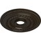 Ekena Millwork Oldham Ceiling Medallion (Fits Canopies up to 8 5/8"), 18"OD x 3 3/8"ID x 7/8"P, Stone Hearth CM18OL1SHF - alternate 3